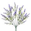 Flor Artificial Lavanda Decoración Suave Proyecto Planta Verde Flor Espiga de Trigo Flor Falsa Boda Decoración del Hogar Transfronterizo Amazon Spot