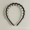 Accesorio Sencillo de Tela para el Cabello Estilo Coreano para Mujeres, Diadema de Moda con Dientes para Fijar el Cabello Suelto, Adecuado para Lavarse la Cara y Salir