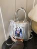 Bolso de Hombro Simple de Moda Coreana Transfronterizo Nuevo para Primavera/Verano 2026 Bolso Cruzado para el Trabajo y los Viajes, Bolso de Mano Cuadrado Pequeño