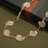 Nueva cadena de cintura de concha para mujer, superventas transfronteriza con diseño retro, un accesorio versátil que combina bien con vestidos y cinturones de verano