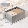 Caja de Almacenamiento de Ropa para Armario de Casa, Organizador por Capas para Ropa y Pantalones, Cesta de Almacenamiento Plegable de Tela Oxford