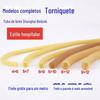 Torniquete tubo de látex alta elasticidade torniquete espessado tubo de infusão mangueira elástico látex borracha cinto estilingue elástico