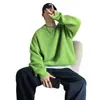 Suéter tejido de talla grande europea de venta caliente transfronterizo para hombres y mujeres, 14 colores lisos, capa interior, chaqueta, camiseta básica, venta al por mayor de fábrica