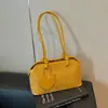 2026 Meillard Tecido Axila Pequena Bolsa Quadrada Feminina Coração Charme Fecho Bolsa de Mão Ombro Bolsa para o Dia a Dia Baguete Pequena Bolsa