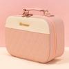 Amazon nueva bolsa de cosméticos de gran capacidad para celebridades de Internet impermeable de cuero PU estuche de cosméticos portátil caja de almacenamiento de maquillaje portátil