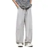Nueva colección Primavera/Otoño 2026: pantalones casuales de pierna recta para hombre, pantalones largos de corte holgado, disponibles en varios colores, estilo deportivo, pantalones para hombre estilo americano