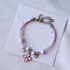 Pulseira de Desenho Animado Doce Estilo Coreano para Meninas Estudantes Pulseira de Personalidade Simples para Mulheres Presente Joia para Melhor Amiga