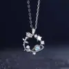 Collar del Principito y la Flor para Mujer Luna Dulce Planeta Cadena para Clavícula de Lujo Ligero Versátil Envío Directo de Fábrica