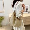 Bolso Mori para Mujer 2024 Nuevo Bolso Cubo Tejido para Niña Bolso de Playa Vacaciones en la Costa Bolso Portátil para Almuerzo con Hombro