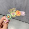 Súper Lindo Dibujo Animado Moda Pinza de Agarre Pasador para el Cabello Parte Trasera de la Cabeza Sentido Avanzado Transparente Cachorro Pasador Celebridad de Internet Explosivo Pinza de Tiburón