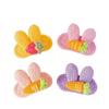 Tecido à mão lã malha hairpin tridimensional orelhas de coelho cenoura morango BB clip bangs clip hecar acessórios de cabelo
