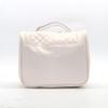 Bolsa de Maquillaje Cosmética de Gran Capacidad Portátil de Fábrica Original Mejora Manual de Apariencia Color Puro Almacenamiento y Lavado Nueva Celebridad de Internet Hilo de Bordado Simple