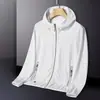 Roupa de Proteção Solar para Exterior UPF50 Proteção UV Roupa de Proteção Solar Jaqueta com Capuz Masculina e Feminina Leve Respirável Roupa de Proteção Solar Masculina