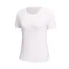 Roupas de Yoga do Sudeste Asiático Camiseta Feminina Manga Curta Verão Absorvente de Suor Secagem Rápida Esportiva Casual Versátil Corrida Secagem Rápida