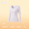 Ropa interior térmica de modal Lan Jing clase A para mujer 10A acrílico antibacteriano cuello redondo capa base conjunto cálido otoño e invierno para hombre