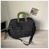Bolso maternal nuevo de estilo coreano, minimalista, portátil y expandible, adecuado para guardar lo esencial, bolsa de gimnasio y bolsa para viajes cortos