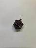 Pingente de Dados Vazados em Metal 6mm Mini Conjunto de Dados Jogo de Tabuleiro Cthulhu Dados Multifacetados Grupo de Corrida Dnd Peneira