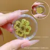 Pegatinas Doradas para Teléfono, Regalos del Día Nacional y Festival de Medio Otoño, Pasteles de Luna, Recuerdos de Boda, Pegatinas para Teléfono, Imanes para Refrigerador, Pequeños Regalos Personalizados