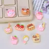 Acessórios de Resina Atacado Desenho Animado Feito à Mão DIY Gel de Creme Grampo de Cabelo Joias para Unhas Decoração Mini Comida Doce Brinquedo