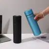 Nueva taza de té aislada con recubrimiento de titanio con separación para té, gran capacidad, vacío de doble capa, diseño de flor de hielo, taza de regalo, venta al por mayor