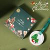 Aromaterapia en Forma de Árbol de Navidad, Fragancia para el Hogar sin Llama, Aroma Festivo, Regalo Navideño, Fragancia Exquisita, Fragancia Sólida de Larga Duración