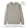 Comercio Exterior Transfronterizo Americano Pesado Tallas Grandes Hombre Felpa Verde Juvenil Cuello Redondo Sudadera Algodón Puro Moda Marca Gama Alta Personalizado
