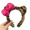 Diadema de cara de dibujos animados para niños, nuevo estilo 2026, linda diadema de felpa para niñas, pinza para el pelo, cómoda de llevar, accesorio para el pelo para niñas
