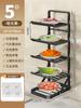 Rack para Alimentos Cozinha Rack de Armazenamento Dobrável Rack para Armazenar Pratos e Louças Multifuncional de Parede para Pendurar Mesa B & r