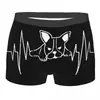 Dropshipping com Fotos Pode Ser Transformado em Cueca Boxer Masculina Elástica Confortável Respirável Estampada com Gato 3D para Animais de Estimação e Cachorros