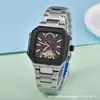 2025 Atravessando Fronteiras Aliexpress Fornecimento de Relógio Mecânico Masculino Estilo Casual Quadrado Moda Baida Watch Dropshipping