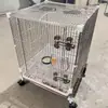 Aço Inoxidável 304 Bolsa de Mel Gaiola de Esquilo Voador Gaiola Mágica Slice DIY Gaiola para Animal de Estimação Gaiola de Esquilo Voador Gaiola Criptografada Multicamadas para Papagaio