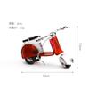 Zakka Mercearia Mini Ferro Desgastado Pedal Ovelha Motocicleta Modelo de Ferro Feito à Mão Enfeites Decorativos