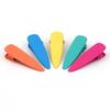 Horquilla puntiaguda de metal de color con forma de pico de pato, pinza de boca puntiaguda, pinza de cocodrilo, material de joyería DIY, horquilla bonita para niña