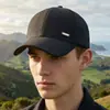 Gorra de Béisbol de Moda para Hombres de Mediana Edad, Nueva Gorra con Visera Protectora Solar de Color Sólido para Primavera y Otoño, Gorra Deportiva para Correr al Aire Libre