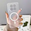 Funda magnética para teléfono Redmi 100Promax Adecuada para Xiaomi 17 Funda protectora Turbo5 Max Sensación de piel Note17