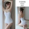 Lencería Sexy de Noche Larga Mono Sexy para Mujer Traje de Baño Perspectiva Escotado sin Espalda Tirantes Noche 1122