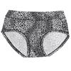 Ropa Interior para Mujer Tallas Grandes Estilo Europeo y Americano, Bragas Sexy con Estampado de Leopardo de Cintura Media-Alta, Que No se Descoloran ni Manchan