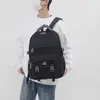 Bolso Casual Unisex de Gran Capacidad 2023 Nuevo Bolso para Salir y Viajar Mochila de Color Sólido Simple Bolso para Tutorías