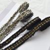 Arroz preto cebola pequena estilo fragrante fita acessórios de vestuário cinto decorativo material DIY feito à mão acessórios de cabelo adorno de cabeça laço