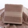 Toalla de Color Sólido Dorada Set Roto para Parejas Toalla de Lavar Simple Suave Absorbente Acolchada para Adultos Venta al por Mayor Toalla de Algodón Puro