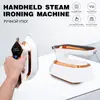Vaporizador de roupas portátil para uso doméstico, pequeno ferro a vapor portátil, nova máquina de passar modelo, ferro elétrico, vaporizador de roupas