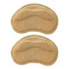 Pegatinas de Talón de Cuero para Tacones Altos, Pegatinas Suaves de Rebote Antidesgaste y Anticaída para Zapatos Deportivos, Almohadillas Invisibles de Medio Número para Ajustar la Talla