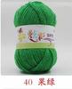 Hilo dorado colorido acrílico tricolor lana ganchillo pantuflas cojín manta estambre bola 50g acrílico de color al por mayor