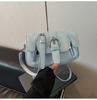 Bolso Transfronterizo para Axila, Bolso Mediano Transfronterizo para Mujer, Bolso Cuadrado Pequeño Cruzado, Nuevo Estilo Retro, Hombro Único, Texturizado, Casual, de Nicho