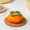 Caixa de Presente com Fragrância de Caqui Vela de Aromaterapia de Caqui Adereços de Fotografia DIY Enfeites Criativos Caqui