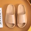Pantuflas al por mayor para mujer, para uso exterior en verano, de suela blanda y suela gruesa de EVA para uso doméstico, pantuflas antideslizantes para interior y baño para mujer