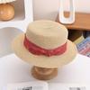 Sombrero de pescador estilo coreano para mujer, protector solar de primavera y verano, para playa, playa, informal, de paja, combina con todo.