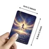 18 Cartas Oráculo Cielo Estrellado Místico Tema LIBERTAD Mazo de Adivinación Cartas de Meditación de Sanación Espiritual Mazo de Tarot Nebulosa Cósmica para Guía Decoración