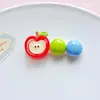 Accesorios de Manzana de Resina de Dibujos Animados Pegamento de Crema para Manualidades Funda de Teléfono Hebillas de Flor para Zapatos Crocs Accesorios para el Cabello Materiales Hechos a Mano