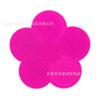 En stock 5 Colores Disco de Succión Brocha de Maquillaje Almohadilla de Silicona para Lavar Brochas Esponja para Polvos Lápiz de Cejas Herramienta de Limpieza Almohadilla de Pétalo Flor de Ciruelo
